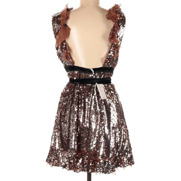 NWT Free People Luxury Sequin Siren Dress - Picture 3 of 10